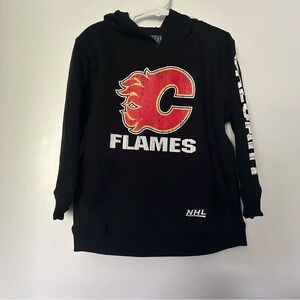 Mighty Wear Sports Calgary Flames Black Children’s Hoodie